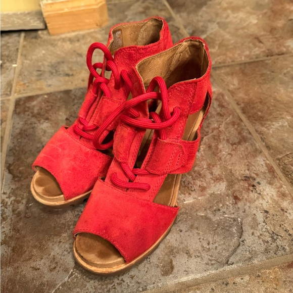 Sorel wedge sandals - Picture 1 of 4